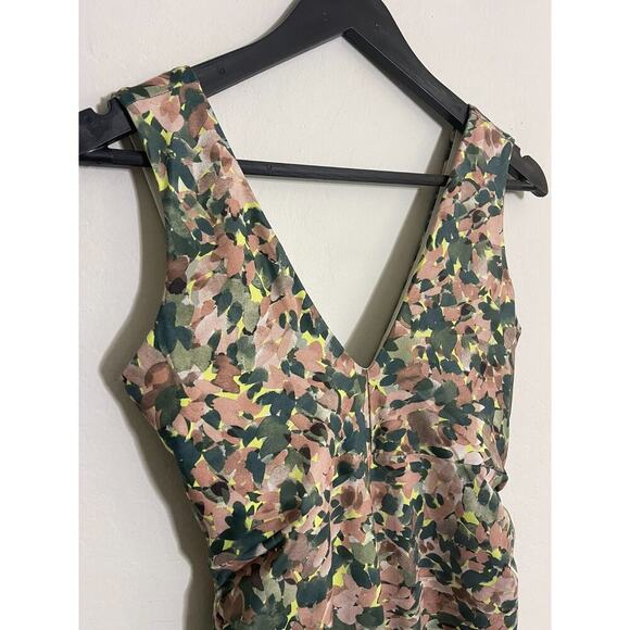 Prana S Dress Pearl Isa Stretch V Neck Shelf Bra Sleeveless Knee Length Stretch - Picture 6 of 10